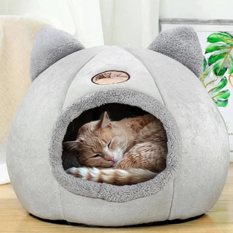 Cozy Cave Cat Bed