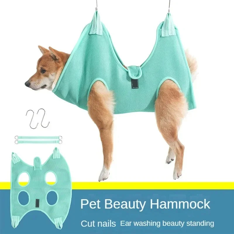 Pet Grooming Hammock Hanging Bag