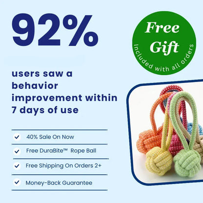 Indestructible & Interactive Squeaky Rope Animal