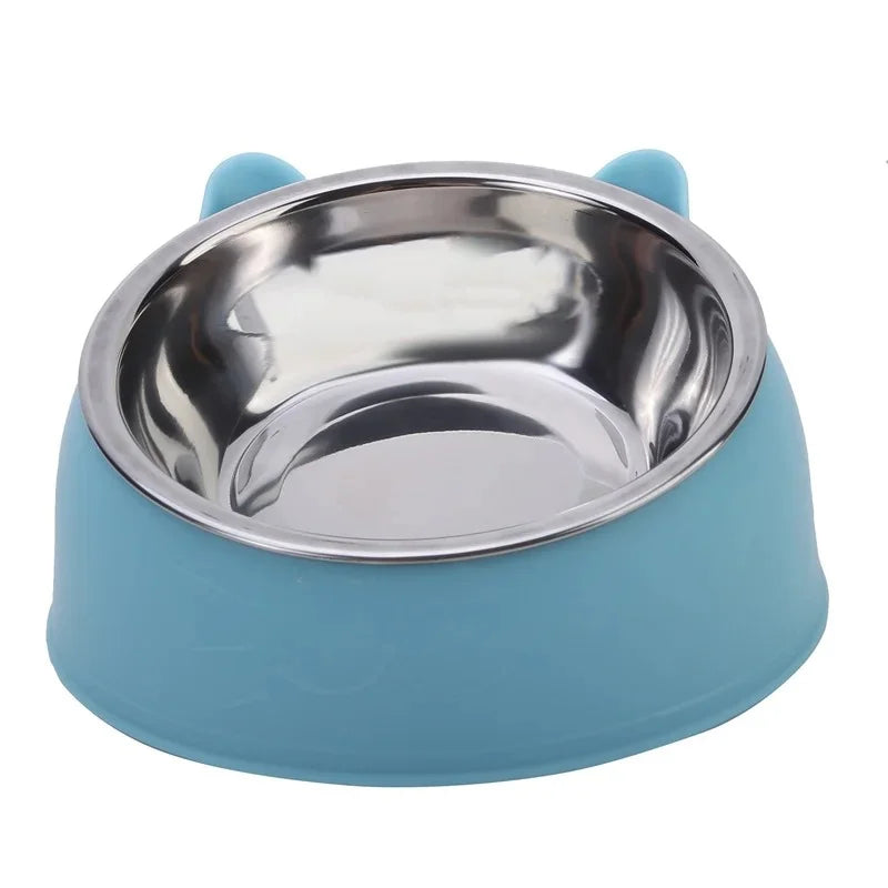 15 Degrees Raised Non Slip Puppy Base Cat Bowl